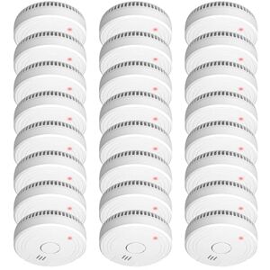 ELRO 24-Pack FS1801 10-Year Sensor 85 dB Complies with European Standard EN14604 White Set of 24 ELRO 24-Pack FS1801 10-Year Sensor 85 dB Complies with European Standard EN14604 White Set of 24