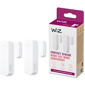 WiZ Contact Sensor – Home Monitoring, Automation, Real-Time Alerts, Light Alarms, Easy Setup, Home Security, Notifications, App Control, Connects with Camera and Lights, Double Pack WiZ Contact Sensor – Home Monitoring, Automation, Real-Time Alerts, Light Alarms, Easy Setup, Home Security, Notifications, App Control, Connects with Camera and Lights, Double Pack