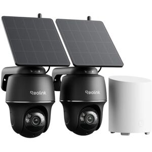 Reolink 2x Argus PT 5MP Solar Security Camera Outdoor + Hub Mini, 360° Pan Tilt, Colour Night Vision, Dual Band WiFi, Local Recording, No Subcription, AI Motion Detection for Home Security Reolink 2x Argus PT 5MP Solar Security Camera Outdoor + Hub Mini, 360° Pan Tilt, Colour Night Vision, Dual Band WiFi, Local Recording, No Subcription, AI Motion Detection for Home Security