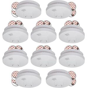 ELRO 10-Pack FS1510 Smoke Alarm with 10-Year Battery and Magnetic Mounting – Complies with European Standard EN14604 ELRO 10-Pack FS1510 Smoke Alarm with 10-Year Battery and Magnetic Mounting – Complies with European Standard EN14604