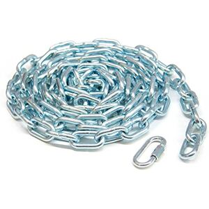 KingChain 698351 3/16" x 15' Zinc Plated Grade 30 Proof Coil Chain KingChain 698351 3/16" x 15' Zinc Plated Grade 30 Proof Coil Chain