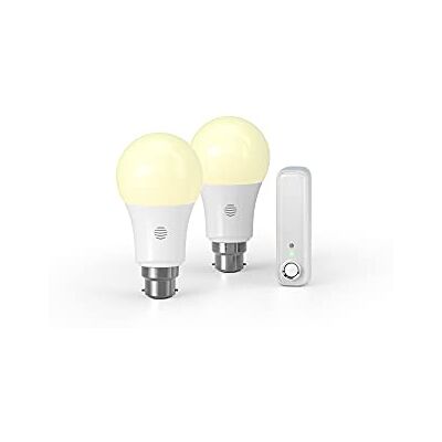 Hive 852002 Smart Lighting EUK-2x Dimmable B22 & Motion Sensor, White Hive 852002 Smart Lighting EUK-2x Dimmable B22 & Motion Sensor, White