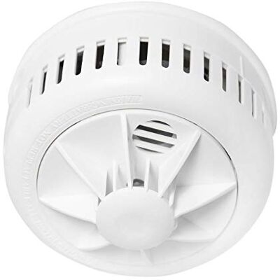 Firehawk FHH10 Kitchen Heat Fire Alarm Detector Miniature Long Life Battery Operated with 10 Year Lithium Battery and advanced thermistor based detection Firehawk FHH10 Kitchen Heat Fire Alarm Detector Miniature Long Life Battery Operated with 10 Year Lithium Battery and advanced thermistor based detection