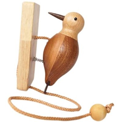 Wdfnexalai Woodpeckered Doorbell Vintage Wooden Door Bell for Office,3D Shape Handcrafted wooden doorbell,cute woodpecker shape,easy installation,sturdy structure,3.54x2.36 inch,1 doorbell Wdfnexalai Woodpeckered Doorbell Vintage Wooden Door Bell for Office,3D Shape Handcrafted wooden doorbell,cute woodpecker shape,easy installation,sturdy structure,3.54x2.36 inch,1 doorbell