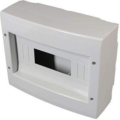 ELECTRALINE 60443 Wall-Mounted Electrical Enclosure - 12 Modules ELECTRALINE 60443 Wall-Mounted Electrical Enclosure - 12 Modules