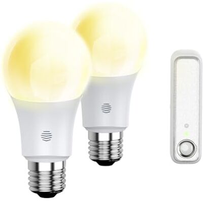Hive 852000 Smart Lighting EUK-2x Dimmable E27 & Motion Sensor, White Hive 852000 Smart Lighting EUK-2x Dimmable E27 & Motion Sensor, White