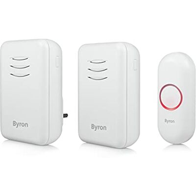 Byron DBY-22314UK White Wireless Doorbell Set - Doorbell set Byron DBY-22314UK White Wireless Doorbell Set - Doorbell set