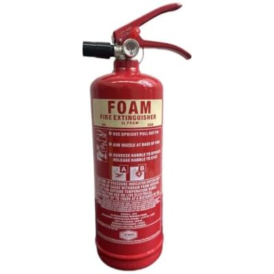 Jewel Fire Group 2L Fluorine-Free Foam Jewel Fire Extinguisher Class A & B Fires BS EN3 Kitemarked Wall Mount Bracket Jewel Fire Group 2L Fluorine-Free Foam Jewel Fire Extinguisher Class A & B Fires BS EN3 Kitemarked Wall Mount Bracket