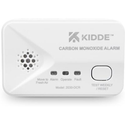 KIDDE - 2030-DCR - 10 Year - AA Batteries - CO Alarm KIDDE - 2030-DCR - 10 Year - AA Batteries - CO Alarm