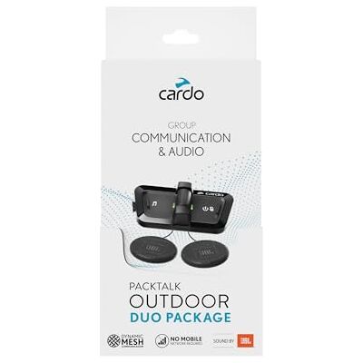 Cardo PACKTALK OUTDOOR DUO PACK BLACK Cardo PACKTALK OUTDOOR DUO PACK BLACK