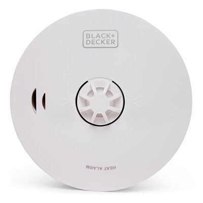 Black & Decker Kitchen Heat Alarm.10 Year Battery Life With Built In Lithium Battery. Easy To Install Heat Alarm For Home. Simple To Fit Detector Sensor Black & Decker Kitchen Heat Alarm.10 Year Battery Life With Built In Lithium Battery. Easy To Install Heat Alarm For Home. Simple To Fit Detector Sensor