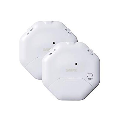 Sabre Hs-Ga2-UKLoud 115 Db Wireless Home Security Burglar Alarm Easy Diy Installation Vibration And Glass Break Detector With 2X Glass Decal Deterrent Stickers 2 Pack Sabre Hs-Ga2-UKLoud 115 Db Wireless Home Security Burglar Alarm Easy Diy Installation Vibration And Glass Break Detector With 2X Glass Decal Deterrent Stickers 2 Pack