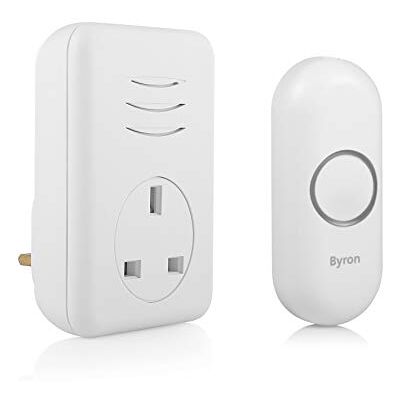 Byron DBY-22313UK White Doorbell Kit - Doorbell Set Byron DBY-22313UK White Doorbell Kit - Doorbell Set