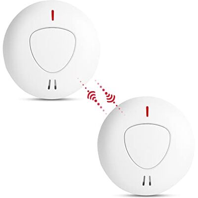 Firexo fxo Interlinked Smoke Alarm for Home&Office Wireless Optical Smoke Detector Alarm with 10Year Tamper Proof Battery Can be Interlinked with fxo Carbon Monoxide & Heat Alarm (sold separately) Firexo fxo Interlinked Smoke Alarm for Home&Office Wireless Optical Smoke Detector Alarm with 10Year Tamper Proof Battery Can be Interlinked with fxo Carbon Monoxide & Heat Alarm (sold separately)