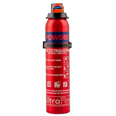 Ultrafire Fire Safety UltraFire UFXALPHA 600g Powder Fire Extinguisher for Cars, Caravans, Boats & Travel 5 Year Warranty and Fully Kitemarked Ready to Use Multi-Purpose Dry Powder Aerosol Fire Extinguisher Ultrafire Fire Safety UltraFire UFXALPHA 600g Powder Fire Extinguisher for Cars, Caravans, Boats & Travel 5 Year Warranty and Fully Kitemarked Ready to Use Multi-Purpose Dry Powder Aerosol Fire Extinguisher
