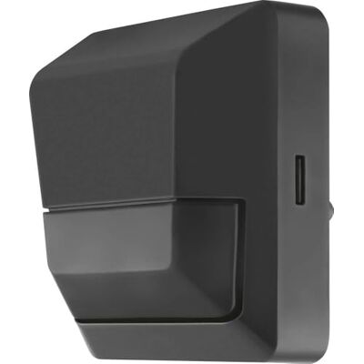 OSRAM SENSOR Wall light with 180° motion sensor and light for ceiling mounting dark grey, IP55 protection, for entrance areas OSRAM SENSOR Wall light with 180° motion sensor and light for ceiling mounting dark grey, IP55 protection, for entrance areas