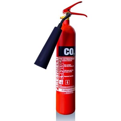 FireShield 2kg CO2 Fire Extinguisher FireShield 2kg CO2 Fire Extinguisher