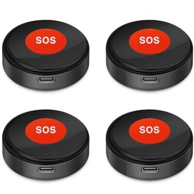 Xnuiasqe Tuya WiFi SOS Emergency Button Wireless One Key Call Help Home Elderly Children Security Protection Smart Life APP Control A Xnuiasqe Tuya WiFi SOS Emergency Button Wireless One Key Call Help Home Elderly Children Security Protection Smart Life APP Control A