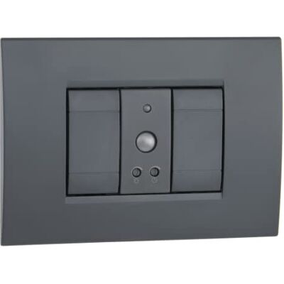 VEMER VE770700 Model SENS IR Grigio Flush-mounting Motion Detector, 230V Color Anthracite Grey VEMER VE770700 Model SENS IR Grigio Flush-mounting Motion Detector, 230V Color Anthracite Grey