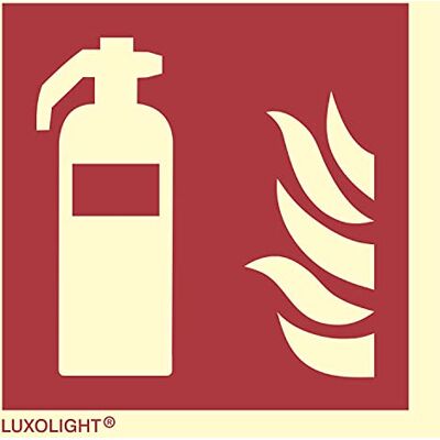Luxolight Fire Safety Sign F001 Fire Extinguisher Luxolight Fire Safety Sign F001 Fire Extinguisher