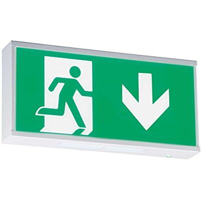 Knightsbridge Emergency Legend, Polycarbonate, Green,EMRUND Knightsbridge Emergency Legend, Polycarbonate, Green,EMRUND