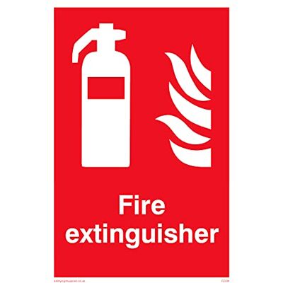 Viking Pack of five Fire Extinguisher Sign 100x150mm A6P Viking Pack of five Fire Extinguisher Sign 100x150mm A6P