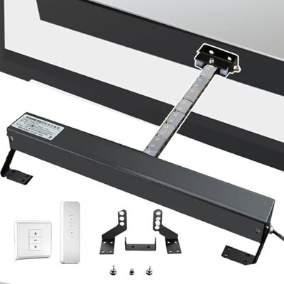 LLOZoo 24V Electric Chain Window Opener, Automatic Window Opener Stroke, Stroke 300mm-1000mm, with Remote Control + Switch, No-Load Speed: 10mm/s, for Sliding Windows,400mm LLOZoo 24V Electric Chain Window Opener, Automatic Window Opener Stroke, Stroke 300mm-1000mm, with Remote Control + Switch, No-Load Speed: 10mm/s, for Sliding Windows,400mm