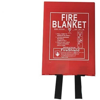 FireShield 1.8 x 1.2 Hard Case Fire Blanket FireShield 1.8 x 1.2 Hard Case Fire Blanket