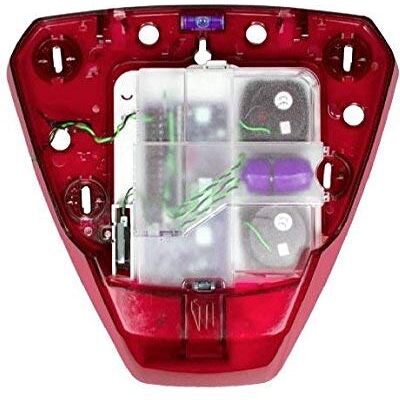 PYRONIX DELTABELL X RED TWIN PIEZO SOUNDER BASE, GRADE 3 W/ PCB MODULE, BATTERY, NO COVER PYRONIX DELTABELL X RED TWIN PIEZO SOUNDER BASE, GRADE 3 W/ PCB MODULE, BATTERY, NO COVER