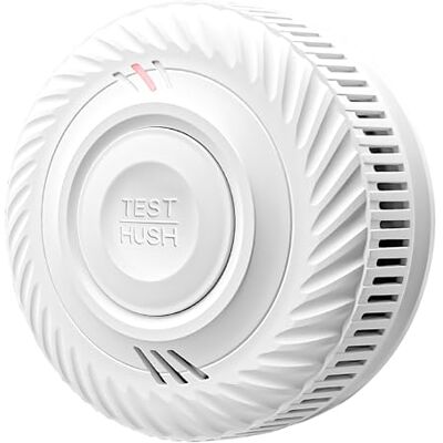 HIYAA Smoke Alarm for Home, Photoelectric Smoke Alarm with 10 Year Sealed For Life Battery, Fire Alarms with Test/Mute Button & LED Indicator, 85dB Audible Alarm, Conforms to EN 14604 Standard HIYAA Smoke Alarm for Home, Photoelectric Smoke Alarm with 10 Year Sealed For Life Battery, Fire Alarms with Test/Mute Button & LED Indicator, 85dB Audible Alarm, Conforms to EN 14604 Standard