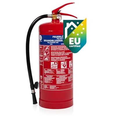 Smartwares Fire Extinguisher Powder 6 kg ABC Classified FEX-15162 Smartwares Fire Extinguisher Powder 6 kg ABC Classified FEX-15162
