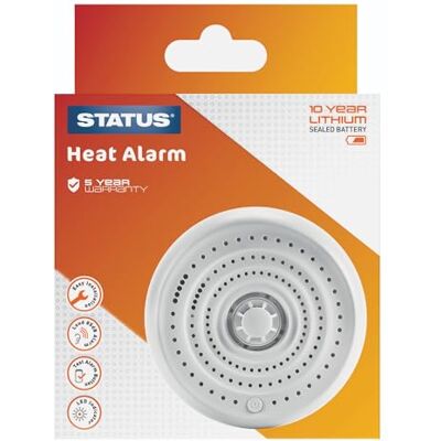 Status Home Heat Alarm, 10 Year Battery Status Home Heat Alarm, 10 Year Battery