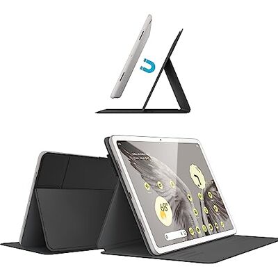 Speck Products Google Pixel Tablet Case & Stand 2023 Slim Foldable Design, Adjustable Viewing Angles, Camera Lens Protection Google Pixel Tablet Stand & Case On, Off Magnet Black & White MagFolio Speck Products Google Pixel Tablet Case & Stand 2023 Slim Foldable Design, Adjustable Viewing Angles, Camera Lens Protection Google Pixel Tablet Stand & Case On, Off Magnet Black & White MagFolio