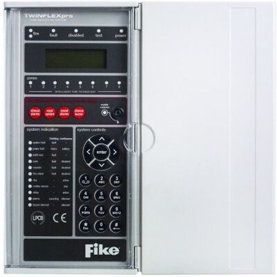 FIKE Twinflex Pro 2 Wire 8 Zone Fire Alarm Control Panel 505-0008 Domestic/Commercial Use FIKE Twinflex Pro 2 Wire 8 Zone Fire Alarm Control Panel 505-0008 Domestic/Commercial Use