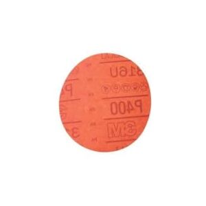 3M Hookit Red Abrasive Disc, 01294, 5 in, 400+ Grit No Hole, Pack of 50 for Auto Sanding, Primer Sanding, E-Coat Sanding 3M Hookit Red Abrasive Disc, 01294, 5 in, 400+ Grit No Hole, Pack of 50 for Auto Sanding, Primer Sanding, E-Coat Sanding