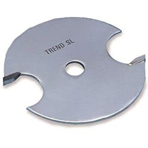 Trend Professional 1/4 Inch Bore Slotter, 4.0mm Kerf, Slot Cutter with 40mm Cut Diameter, 2 Teeth, Tungsten Carbide Tipped, SL/GG Trend Professional 1/4 Inch Bore Slotter, 4.0mm Kerf, Slot Cutter with 40mm Cut Diameter, 2 Teeth, Tungsten Carbide Tipped, SL/GG