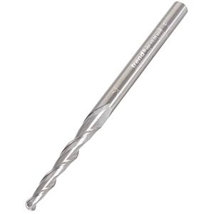 Trend CNC Tapered Ball Router Cutter, 6mm Shank, 2mm Radius, 40mm Cut Length, Solid Tungsten Carbide, CNC/503X6STC Trend CNC Tapered Ball Router Cutter, 6mm Shank, 2mm Radius, 40mm Cut Length, Solid Tungsten Carbide, CNC/503X6STC