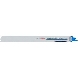 Bosch 5X PRO Medium-Thick Metal S1237BEF Precise Reciprocating Saw Blade (for Metal Pipes and Profiles, Non-Ferrous Metals, Length 300 mm, Professional Accessory Reciprocating Saw) Bosch 5X PRO Medium-Thick Metal S1237BEF Precise Reciprocating Saw Blade (for Metal Pipes and Profiles, Non-Ferrous Metals, Length 300 mm, Professional Accessory Reciprocating Saw)