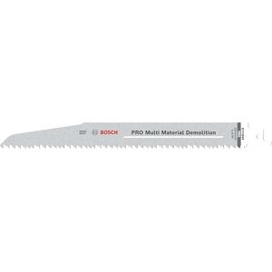 Bosch 25x PRO Multi Material S1110VF Demolition Reciprocating Saw Blade (for Wood with nails, Construction wood, Length 225 mm, Professional Accessory Reciprocating Saw) Bosch 25x PRO Multi Material S1110VF Demolition Reciprocating Saw Blade (for Wood with nails, Construction wood, Length 225 mm, Professional Accessory Reciprocating Saw)