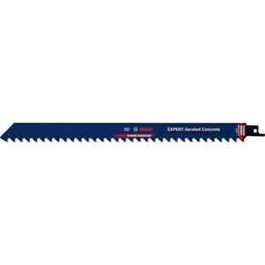 Bosch Professional 1x Expert ‘Aerated Concrete’ S 1241 HM Reciprocating Saw Blade (for Aerated concrete, Length 300 mm, Accessories Reciprocating Saw) Bosch Professional 1x Expert ‘Aerated Concrete’ S 1241 HM Reciprocating Saw Blade (for Aerated concrete, Length 300 mm, Accessories Reciprocating Saw)
