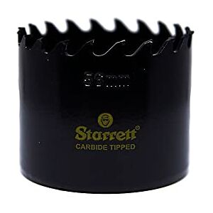 Starrett Tungsten Carbide Tipped Hole Saw CT056MM Deep Cut Holesaw Cutter For Wood Suspended Flooring Reinforced Concrete & Fibreglass 56MM Starrett Tungsten Carbide Tipped Hole Saw CT056MM Deep Cut Holesaw Cutter For Wood Suspended Flooring Reinforced Concrete & Fibreglass 56MM