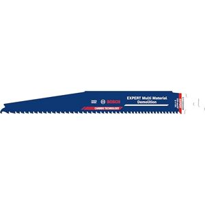 Bosch 10x Expert Multi Material Demolition S1169XHM Blade (for Wood with Metal, Construction Wood with Mortar and Nails, Length 225 mm, Professional Accessory Reciprocating Saw) Bosch 10x Expert Multi Material Demolition S1169XHM Blade (for Wood with Metal, Construction Wood with Mortar and Nails, Length 225 mm, Professional Accessory Reciprocating Saw)