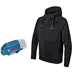 Bosch Heated Hoodie GHH 12+18V XA (incl. GAA 12V-21 USB Charging Adapter, not incl. Battery) – Size S Bosch Heated Hoodie GHH 12+18V XA (incl. GAA 12V-21 USB Charging Adapter, not incl. Battery) – Size S