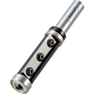 Trend Professional Rota-Tip Double Guided Two Flute Router Cutter, 1/2 Inch Shank, 19.1mm Cut Diameter & 50mm Cut Length, RT/75X1/2TC Trend Professional Rota-Tip Double Guided Two Flute Router Cutter, 1/2 Inch Shank, 19.1mm Cut Diameter & 50mm Cut Length, RT/75X1/2TC