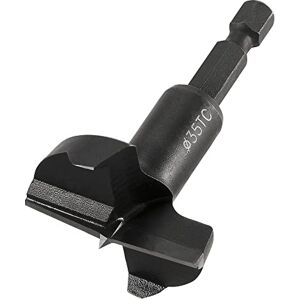 Trend Snappy 35mm TCT Machine Bit for Circular Hinge Drilling, Quick Release System, SNAP/MB/35TC Trend Snappy 35mm TCT Machine Bit for Circular Hinge Drilling, Quick Release System, SNAP/MB/35TC