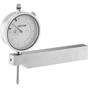 VEVOR Dial Test Indicator with Metal Base, 0.03 mm Accuracy, 0-25.4mm Range, Easy to Read Large Dial, Professional for Narrow Area Measurement, Industrial Machining & Inspection, Precision Testing VEVOR Dial Test Indicator with Metal Base, 0.03 mm Accuracy, 0-25.4mm Range, Easy to Read Large Dial, Professional for Narrow Area Measurement, Industrial Machining & Inspection, Precision Testing