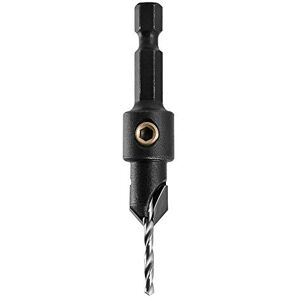 Trend Snappy TCT 9.5mm Diameter Countersink & HSS 2.5mm Drill for No6 Gauge Screws, Tungsten Carbide Tipped, SNAP/CS/6TC Trend Snappy TCT 9.5mm Diameter Countersink & HSS 2.5mm Drill for No6 Gauge Screws, Tungsten Carbide Tipped, SNAP/CS/6TC
