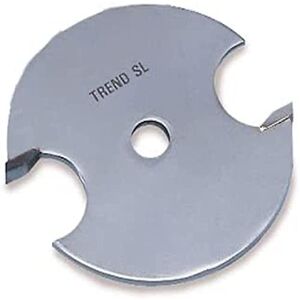 Trend Professional 1/4 Inch Bore Slotter, 6.0mm Kerf, Slot Cutter with 41.3mm Cut Diameter, 2 Teeth, Tungsten Carbide Tipped, 34/20TC Trend Professional 1/4 Inch Bore Slotter, 6.0mm Kerf, Slot Cutter with 41.3mm Cut Diameter, 2 Teeth, Tungsten Carbide Tipped, 34/20TC