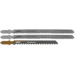 Wolfcraft Jigsaw Blade Project Set for Demolition Work, 3 Pcs. for Fast cuts Through Wood with Embedded Material and roof battens 2359000 Wolfcraft Jigsaw Blade Project Set for Demolition Work, 3 Pcs. for Fast cuts Through Wood with Embedded Material and roof battens 2359000