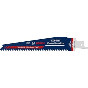 Bosch Professional 1x Expert ‘Window Demolition’ S 956 DHM Reciprocating Saw Blade (for Wood with tough metal, Length 150 mm, Accessories Reciprocating Saw) Bosch Professional 1x Expert ‘Window Demolition’ S 956 DHM Reciprocating Saw Blade (for Wood with tough metal, Length 150 mm, Accessories Reciprocating Saw)